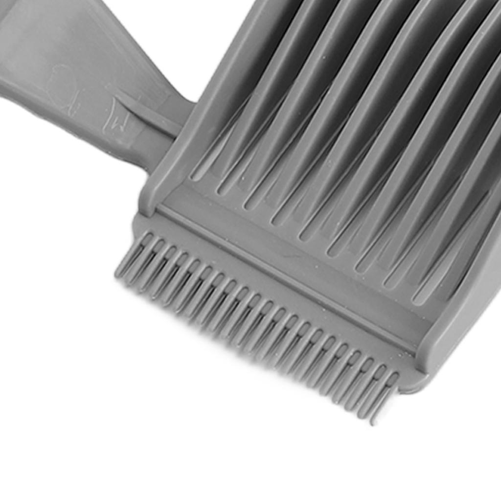 2pcs Professional Curved Positioning Comb Hairdressing Tool Ergonomic Guide Clipper Comb for Barber