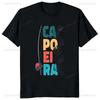 Stylish Brazilian War Dance Printed T-shirt Top Capoeira Summer Trend Short Sleeve Unisex Shirt Graphic Oversized T-shirt