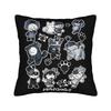 Mewgenics  Roguelike Hit Mutant Feline Square Pillow Cases  Cushion Covers Vintage Zipper Decor Pillowcase for Sofa cm