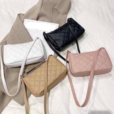 Dámska kabelka do podpazušia Módna sladká dámska kabelka Crossbody hranatá