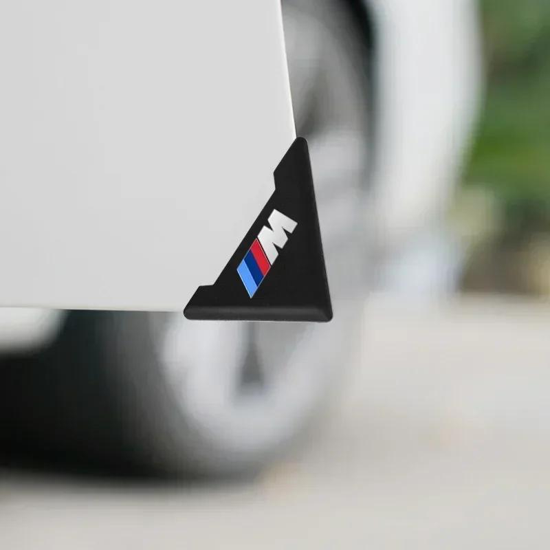 Silicone Car Door Corner Cover Bumper Anti-Scratch Protector For BMW M Power Performance M3 M5 X1 X3 X5 X6 E46 E39 E36 E60 HQK0