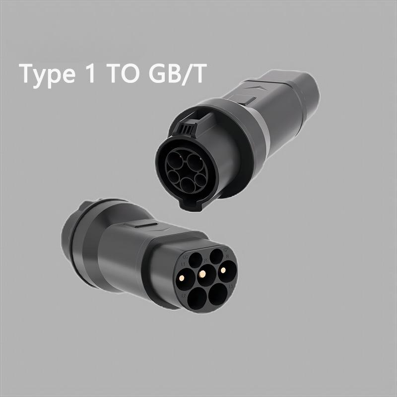 

Новый энергетический электромобиль Европейский стандарт в американский стандарт Зарядная головка Адаптер для зарядки Зарядное устройство Переходная головка