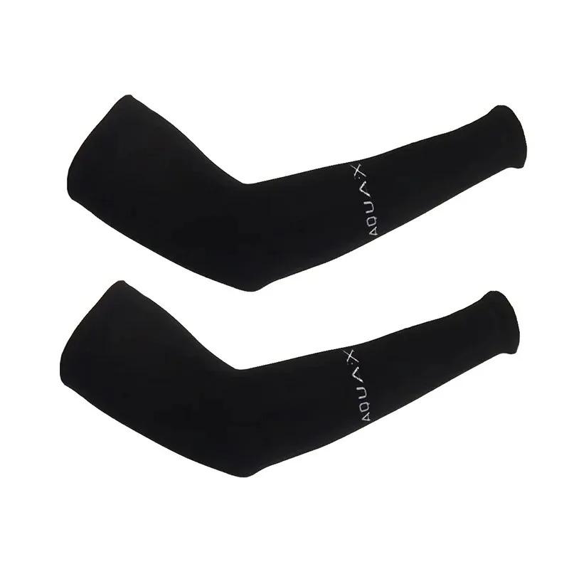 1/2pcs Summer Ice Silk Long Sleeves Anti-Sunburn Arm Cover Men Women Cuff New Cool Hand Sleeves Anti-UV Cycling Arm Sleeve