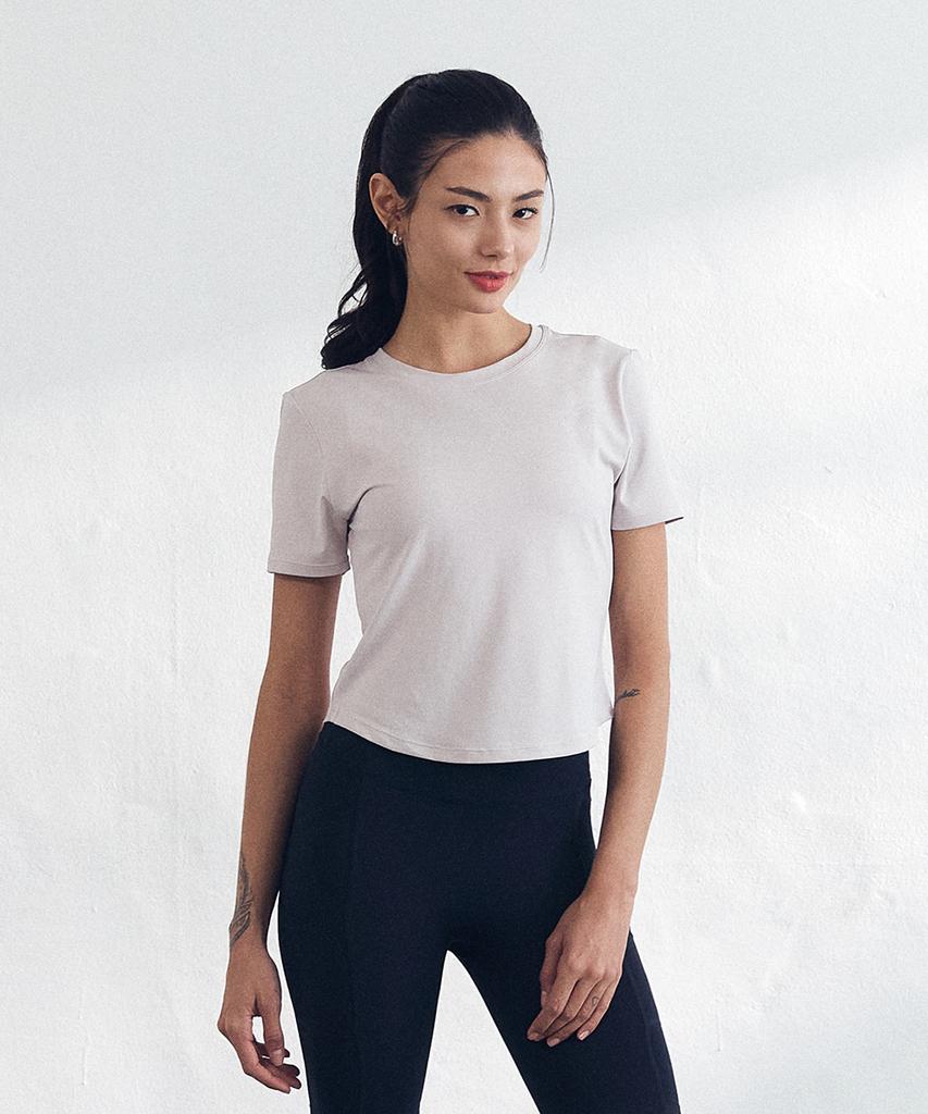 Cl Coco Clwt8105 Askin Semi-Crop Short Sleeve