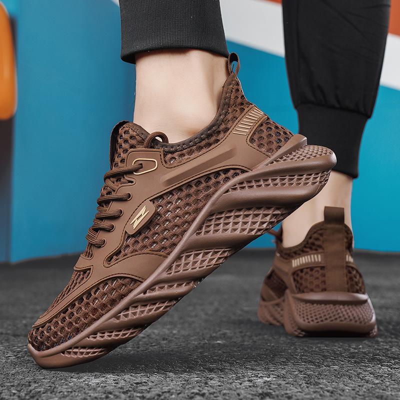 Fashion CYYTL Sneakers Breathable Summer Shoes For Men Mesh Casual Outdoor Running Tennis Luxury Platform Sports Hiking Designer Loafers