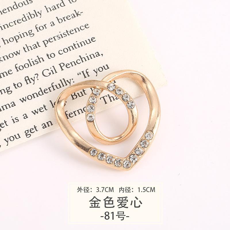 3pcs Clothes Corner Knot Buckle, T-Shirt Waist Decorative Ring and Creative Scarf Buckle, Suitable for Clothes, Belts & Scarves