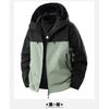 Lightweight Windproof Waterproof Hiking Jacket Men Women Outdoor Sport Coat With Hood Color Block Design