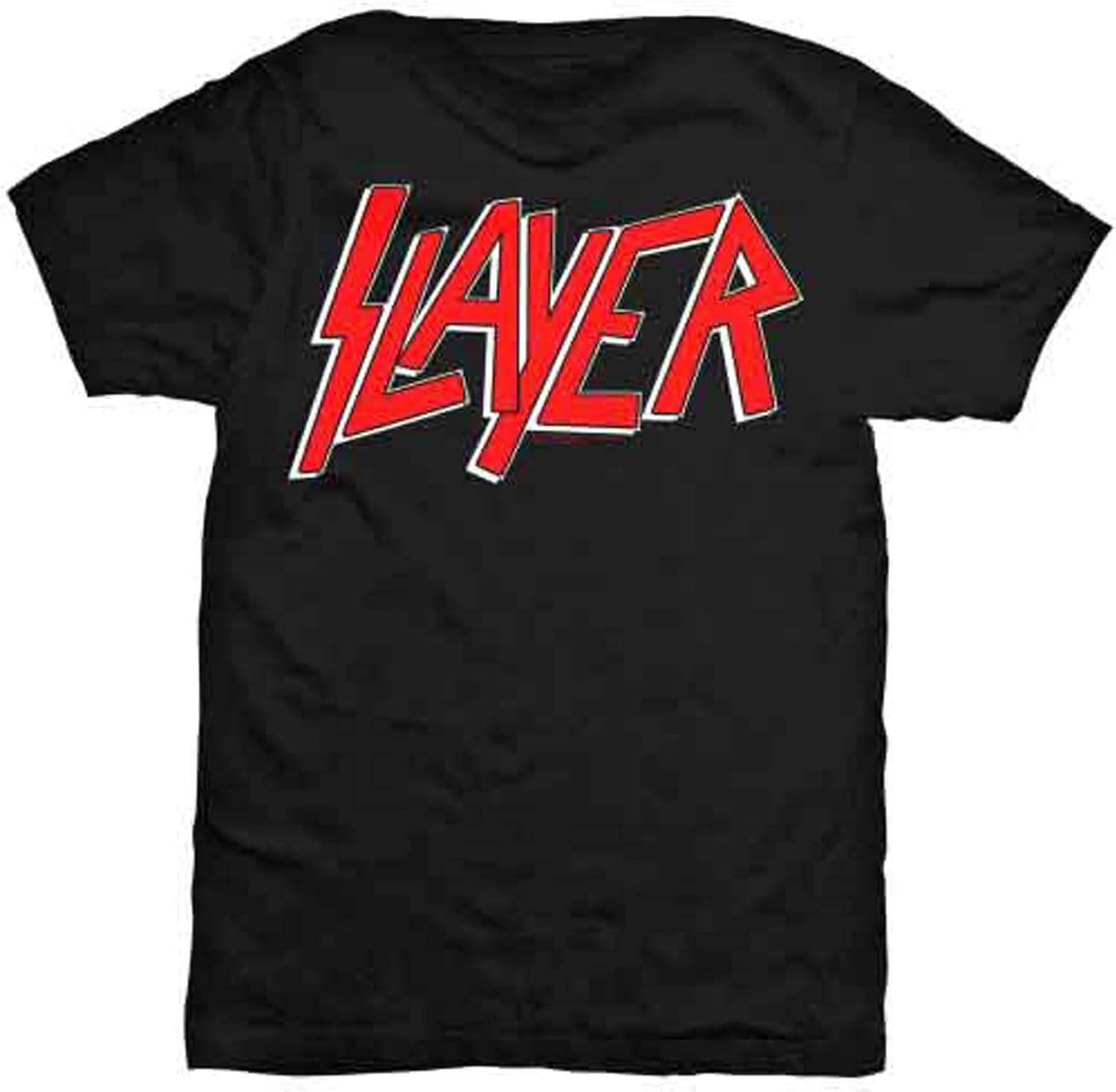 Slayer Classic Band Logo T Shirt S