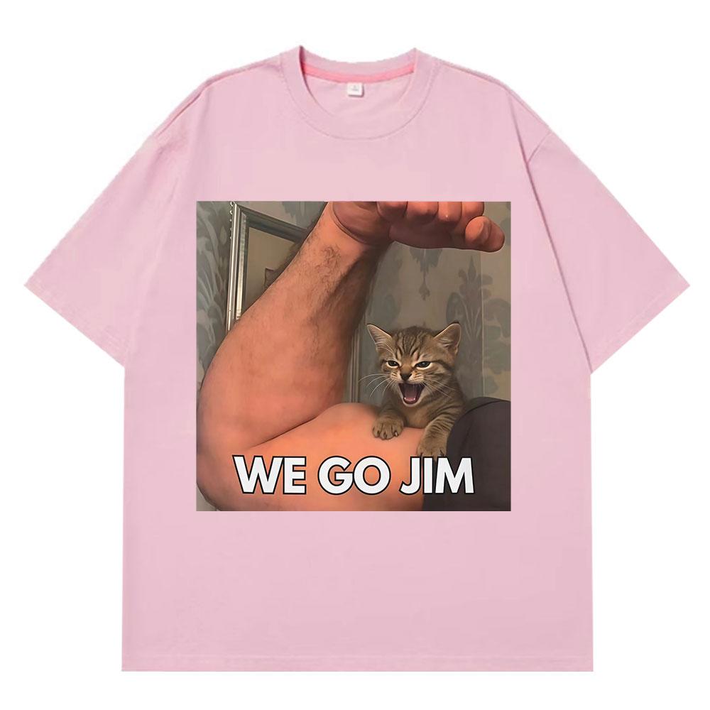 Lost In The Sauce Funny Cat Meme T Shirt Men Women Hiphop Clothing Tshirts Shortsleeved Loose Casual Cotton Harajuku Tshirts