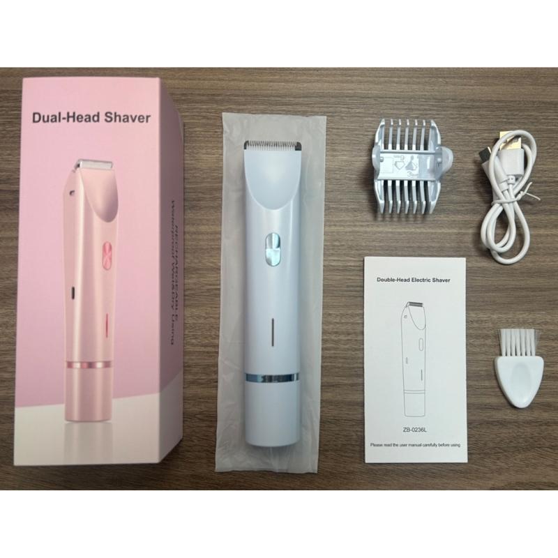 Cordless Lady Shavers With LCD Screen 2 In 1 Design Precisions Trimming Blades For Sensitives Areas Silents Personals Grooming Tool