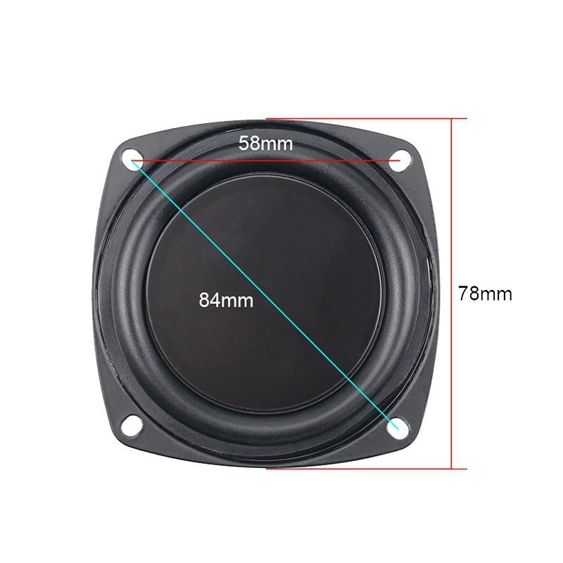 Universal Woofer Radiator Bass Passive Speaker Low Frequency Loudspeaker Diaphragm Vibration Plate Bass Membrane Plate Diy