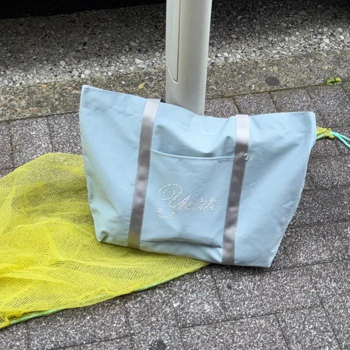 _Yerr Cotton Bag (baby blue)