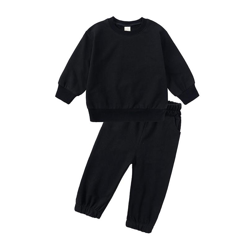 Kids' Hoodie & Pants Set - Casual 2-Piece Sportswear For Children