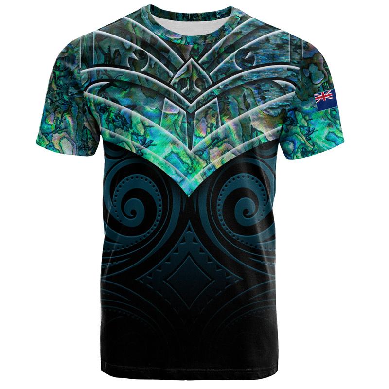 Summer 3D Print New Zealand Maori Tribal Patterns T Shirt For Men New Zealand Waitangi Day Graphic T-shirts Tees Shirts Clothing
