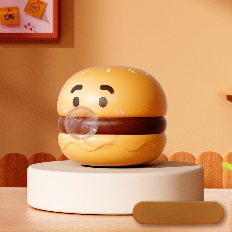 Creative Gourmet Burger French Fries Pinch Pinch Decompression Artifact Squeeze Blowing Bubbles