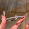 2026 Micro-inlaid 18K Gold Gypsy Cross Bracelet Light Luxury Fashion X Diamond Bracelet Hand Jewelry