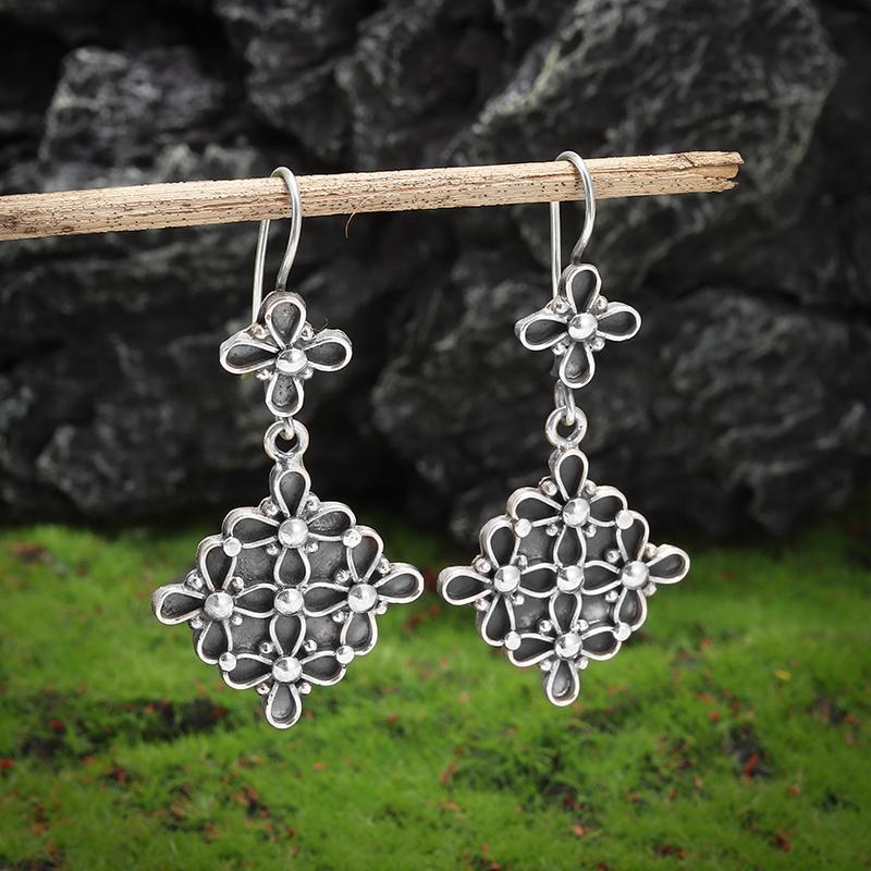 Retro Fashion Ethnic Style Earrings Women s Elegant Banquet Jewelry