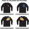 Cute Pattern Iron-on Patches 5 Colors Embroidered Patches Cute Jeans Patches  for Jeans Repair