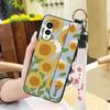 Wrist Strap Lanyard Phone Case For FCNT/Fujitsu Arrows N F-51C Silicone Fashion Design Anti-dust Durable Protective Ring