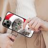Kitten Santa Claus Christmas Magnetic Phone Case For APPLE iPhone 17 Air 16 14 13 12 Pro Max 15 Plus Wireless MagSafe Cover