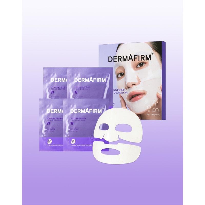 Soothing Repair Toning Gel Mask R4 1 Box (4 Sheets)