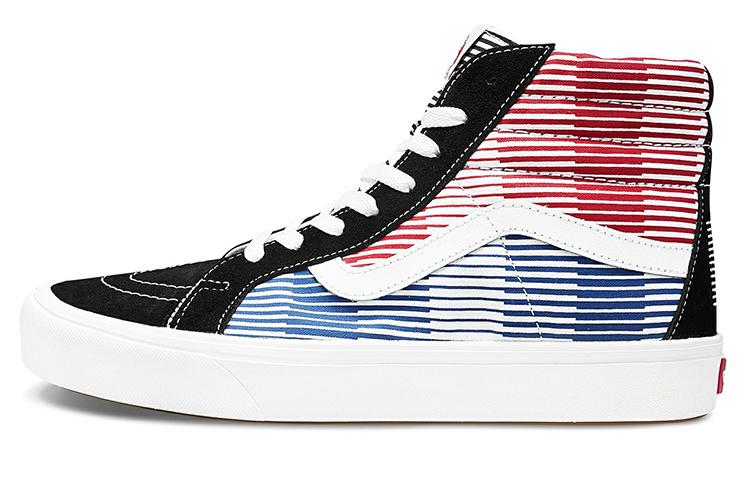 Vans Comfycush SK8 Hi Reissue Черный Красный Синий VN0A3WMCWX7 36