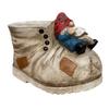 Cute Flower Pots Boot Planter Pot with Drainage Holes Fun Planters for Indoor Plants for Gnome Lovers Gift Work Desk Decor