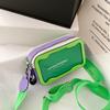 Summer transparent casual small bag women's new oblique span shoulder versatile fashion jelly bag small square bag