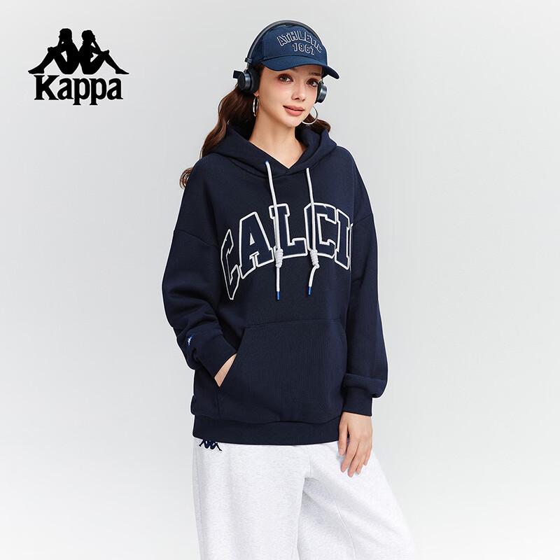 Kappa Men's 2025 Winter Loose Hooded Sweatshirt