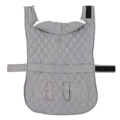 Dog Winter Coat Windproof Adjustable Soft Medium Large Dog Warm Vest for Poodles LabradorL