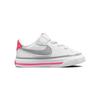 Nike Court Legacy Low top Toddler Shoes White Pink Infant And Toddler DA5382-111