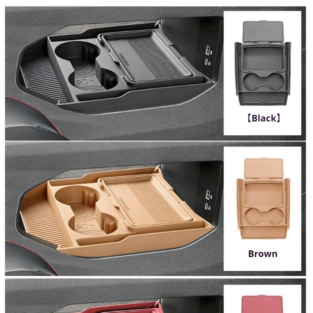 Fit For Jetour Traveller CDM Shanhai T2 2023-2026 Car Central Control Lower Silicone Storage Box Interior Modification Auto