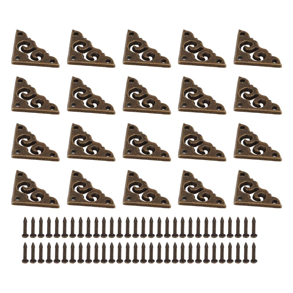 20 st Hörnskydd Retro Elegans Utsökt Bekvämt Hörnskåpsskydd