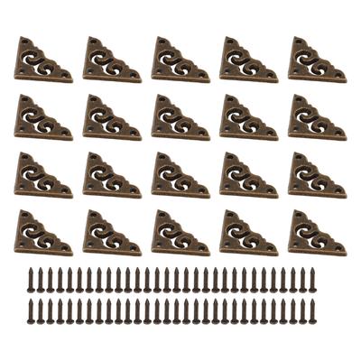 20 Stück Eckenschutz, Retro-Eleganz, exquisiter, komfortabler Eckschrankschutz