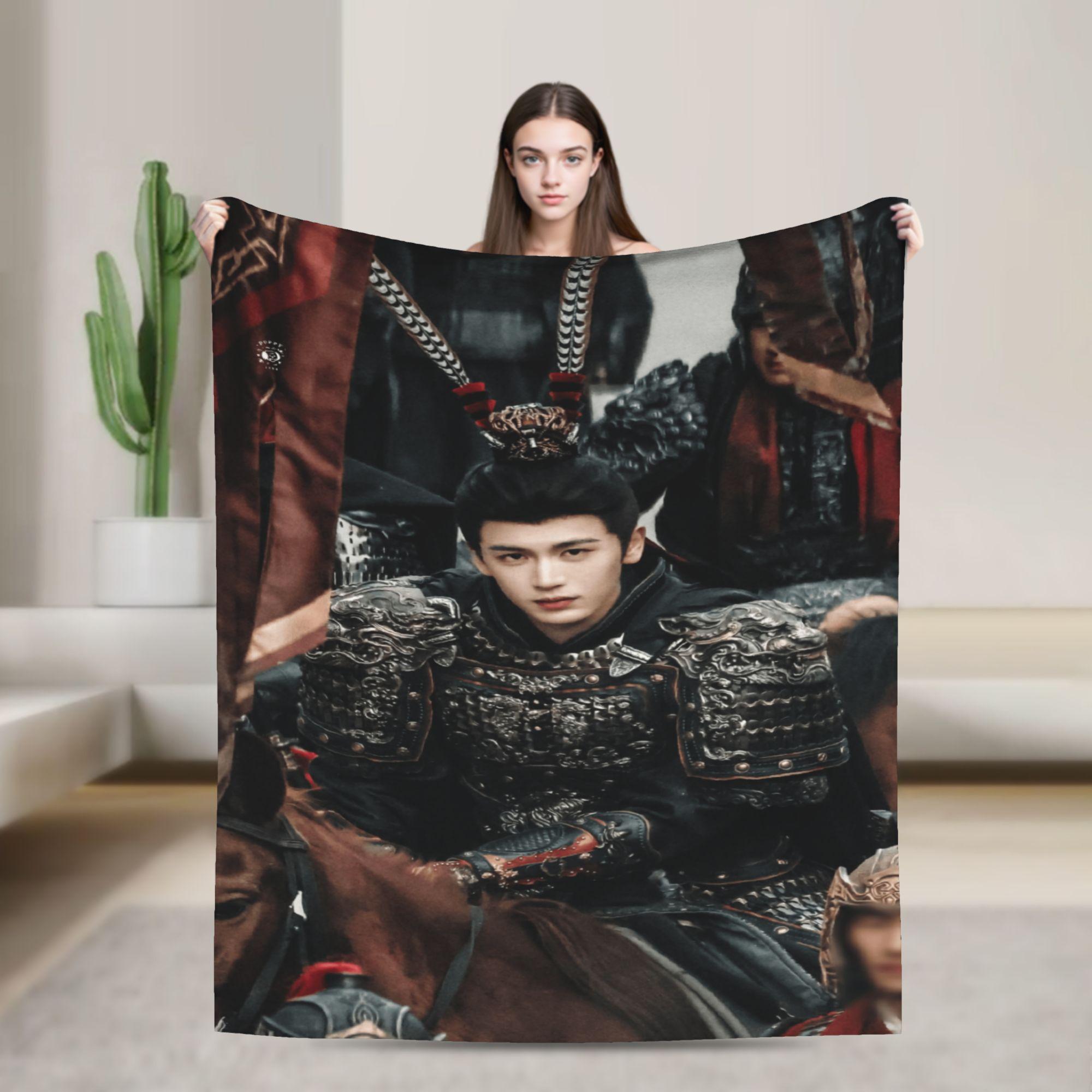 Monika Chen Unisex Pursuit Of Jade Super Soft Blankets For Bedroom Zhang Linghe Tian Xiwei Fashion Bedding Throws Winter Travel Flannel Bedspread