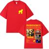 2025 Sommer Rapper Rusowsky Daisys Album Tour Grafik T-Shirt für Unisex und Damen Hiphop Reine Baumwolle 100 Freizeit T-Shirt Y2k