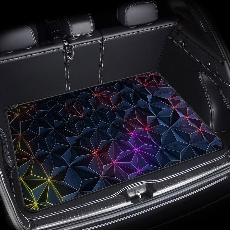 

Коврик для багажника автомобиля, прочный, водонепроницаемый, пылезащитный, легко моется, прочный, нескользящий, протектор заднего сиденья, антигрязевой коврик 75*100cm