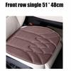 Stitched Car Seat Cushion Microfiber Faux Suede Seat Protector Auto Seat Cover  Universal