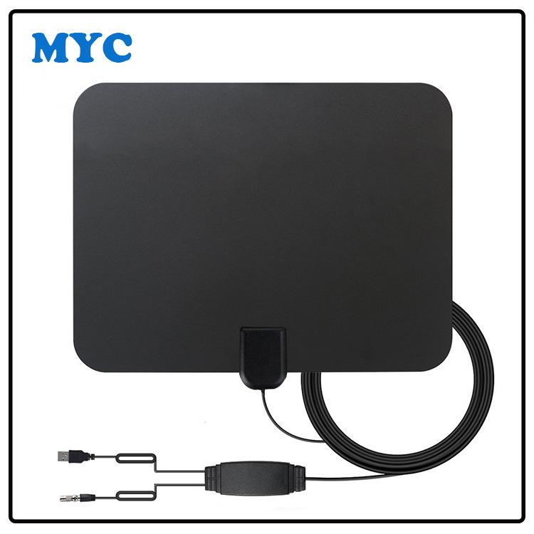 

Европейская и американская комнатная антенна для цифрового телевидения высокой четкости - Совместима со стандартами ATSC, ISDB и DVB-T HDTV003