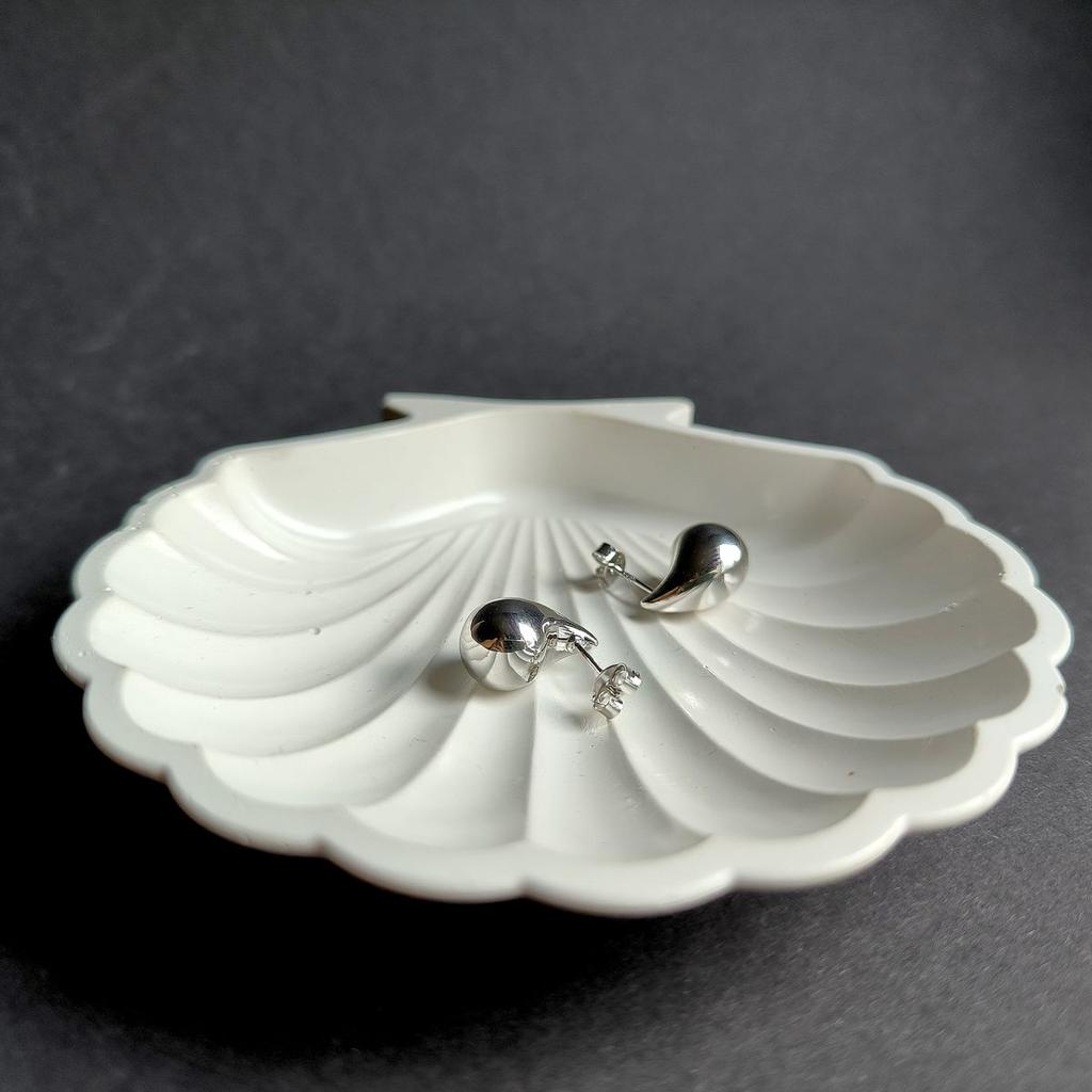 Silver Earrings Without Stones (2161196)