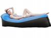 230Cm Inflatable Lounger Beach Mattress Air Sofa Bed Lazy Bag Blue