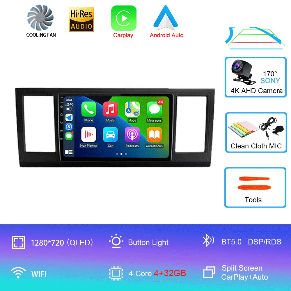For VW Volkswagen Caravelle 6 T6 2015-2020 DSP Car Radio Multimedia Video Player Android 14 Auto Carplay Navigation GPS DVD