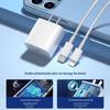 30W Fast Charger for iPhone 12/13/14/15/16 with PD Data Cable