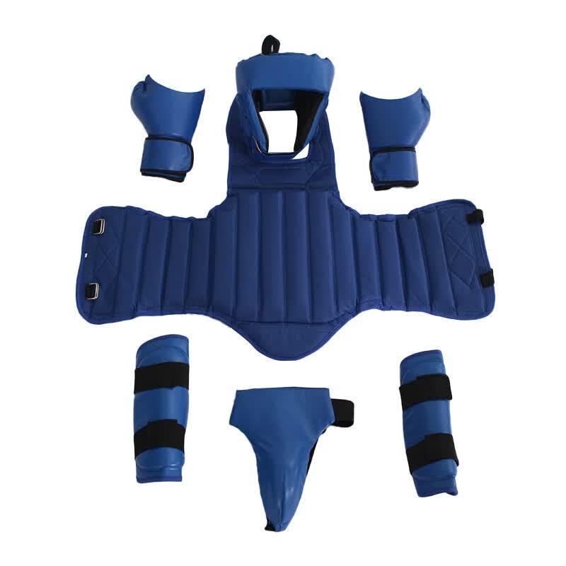 Tanshijie Sanda 7-Piece Protective Gear Set