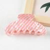 Elegant Multi-Color Acetate Hair Clip - Jelly Shark Grip for Women