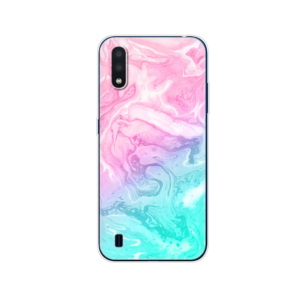 For Samsung M01 Case 5.7" Soft Silicon Tpu Cover For Samsung Galaxy M01 M 01 SM-M015FZBDSER M015 Phone Back Shell Bumper Funda