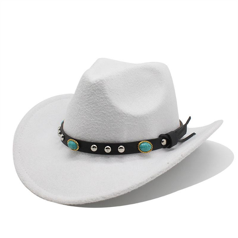 Classic Cowboy Fedora Hat For Men Women With Sun Protection And Breathability