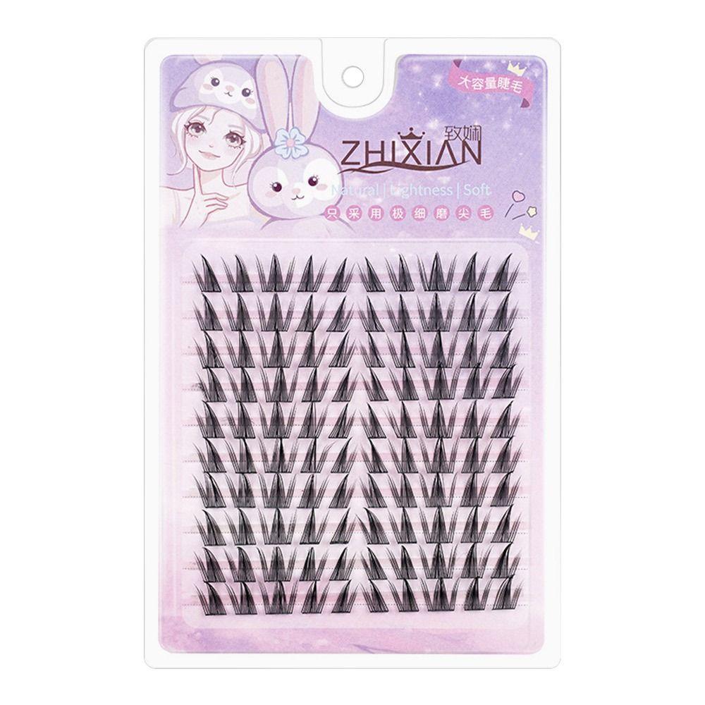 Glue Free Sunflower False Eyelashes Eyelashes Extension 3D False Eyelashes Cat Elf Eyelashes  Men