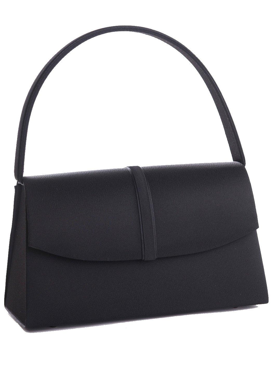 

Aurora Formal Bag, Center, Water-Repellent, Black, Suitable for Weddings, Funerals, and Other Formal Occasions