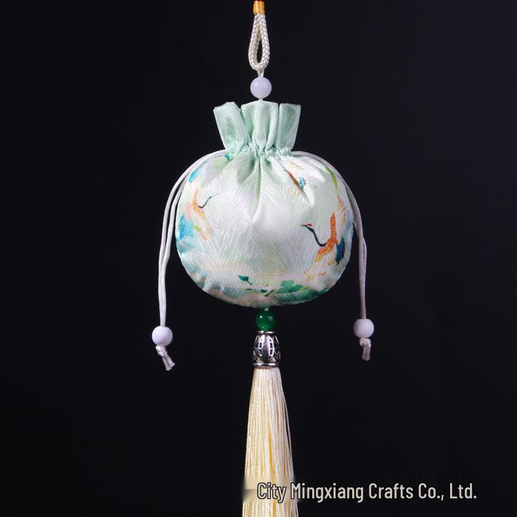 Chinese Mugwort Sachet: Traditional Herbal Mosquito Repellent Car Ornament - Dragon Boat Festival Pendant